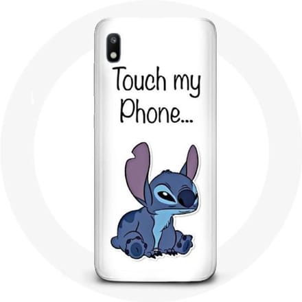 Case voor Samsung Galaxy A10 Stitch Raak mijn telefoon niet aan