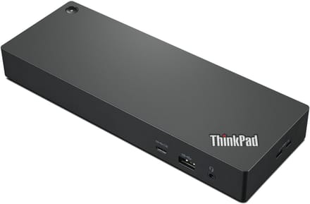 Lenovo 40B00300DK laptop dock & poortreplicator Bedraad Thunderbolt 4 Zwart, Rood