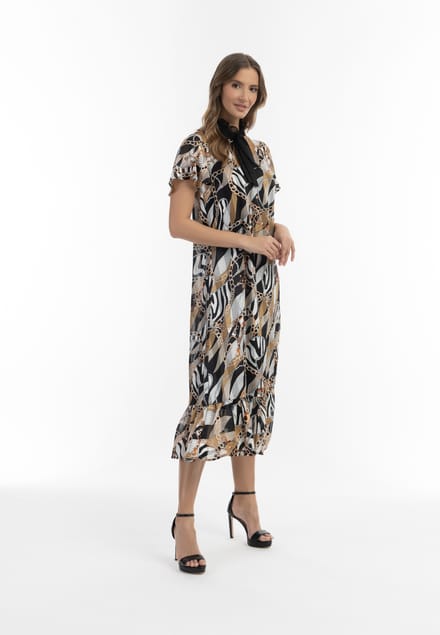 midi-jurk faina met all-over print sookie