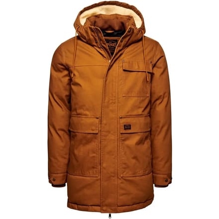 Superdry - Workwear parka met capuchon - Heren - Gewatteerde jassen