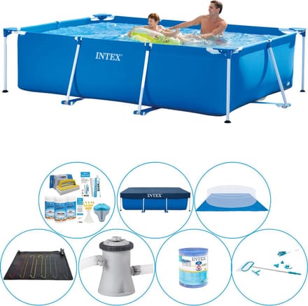 Frame Pool Rechthoekig 260x160x65 cm - Zwembad Set