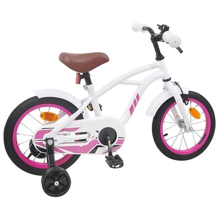 vidaXL - Kinderfiets - 16 - Inch - voor - 4-6 - jaar - oud - Wit
