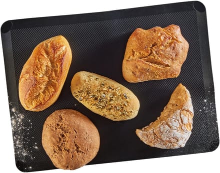 Bakmat, Siliconen, Zwart, 30 mm X 40 mm
