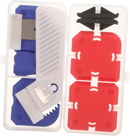 Kitgereedschap Set - Voegafwerker - Kitwerk Afwerken - Herbruikbare Set - 11 Delig - Diverse Kleuren