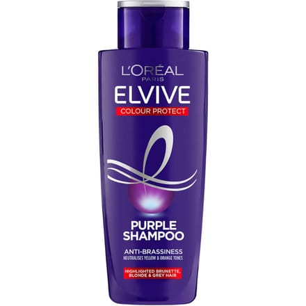 L'Oréal Paris Elvive Colour Protect Anti-Brassiness Purple Shampoo and Conditioner Set