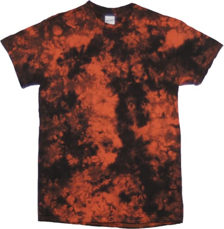 TCH Tie Dye T-shirt Infusion Black/Orange M