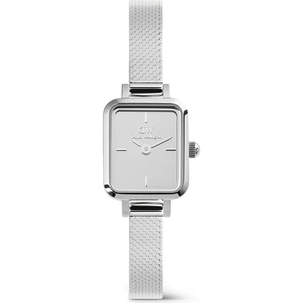 Daniel Wellington Quadro DW00100800 Quadro Mini Reflection Sterling Horloge