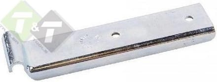 Tegenstuk treksluiting, Tegenstuk, H.O.H 47mm, 125mm lang, 30mm breed