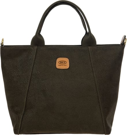 BRIC'S Handtas Schoudertas Life Shopping Olive Olijfgroen