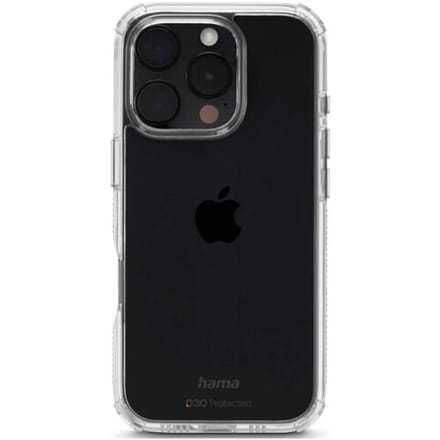 Hama hoesje geschikt voor Iphone 16 Pro - Extreme Protect cover - Transparant