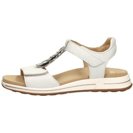 Ara Osaka-S Sandalen Plat - Wit - Maat 41
