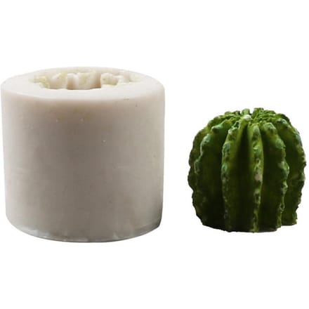 Petit Gâteau Cactus Cuisson Cookie Chocolat Pâte à Sucre Bougie Savon Moule en Silicone Ustensile de Cuisson gray