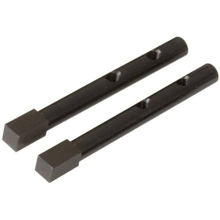 KS Tools 450.0197 Vierkante adapter, 10 mm, verpakking van 2 stuks, gebruineerd