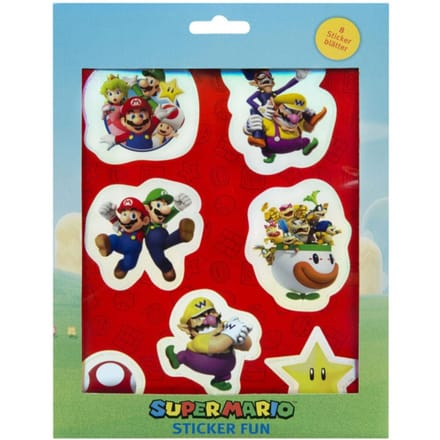 Kids Licensing Super Mario Sticker Set