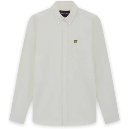 Shirt met lange mouwen Lyle & Scott Plain Oxford