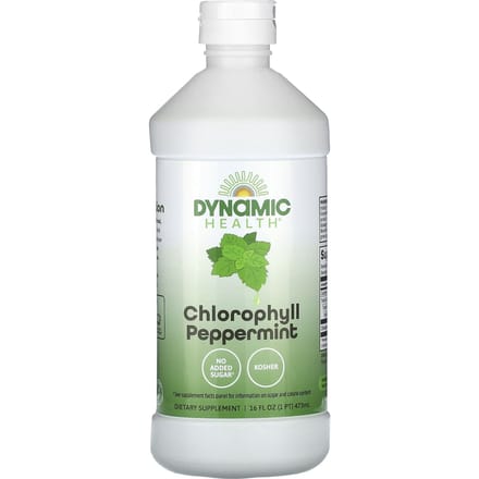 Dynamic Health, Chlorofyl, Pepermunt, 473 ml (473 ml)