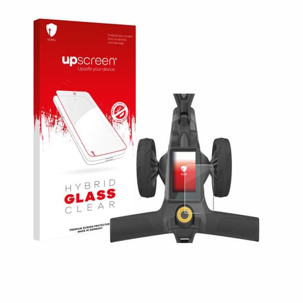 upscreen - Screenprotector voor PowaKaddy CT10 - Folie Beschermfolie Beschermglas transparant