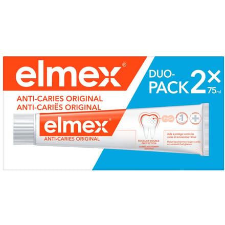 elmex Anti-Cariës Tandpasta tegen Gaatjes 2x75ml