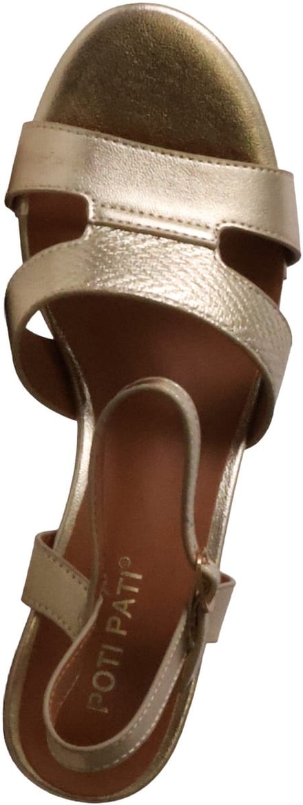 Sandalen met hak