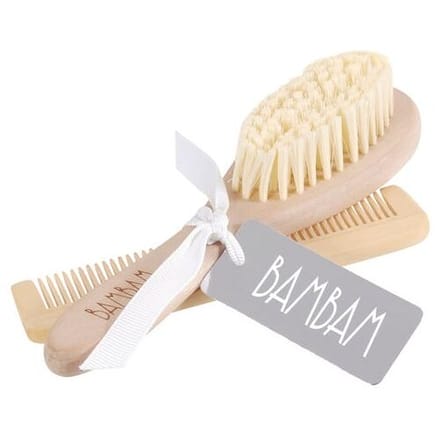 BamBam giftbag borstel, kam Onbehandeld/Naturel unisex
