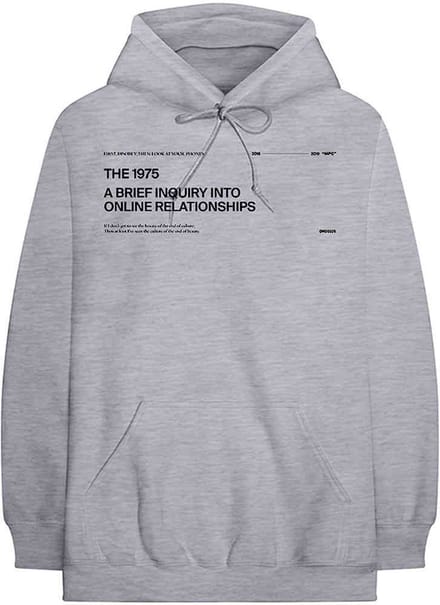 The 1975 - ABIIOR Version 2. Hoodie/trui - M - Grijs