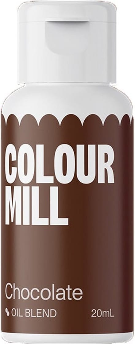 Colour Mill Oil Blend Voedingskleurstof op Oliebasis - Chocolate - 20ml