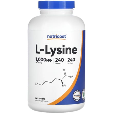 L-Lysine, 1.000 mg, 240 tabletten