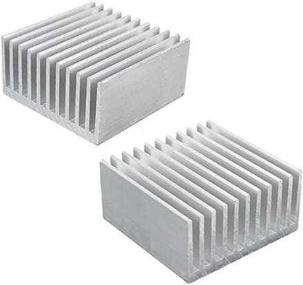 Aluminium Heatsink Radiator voor CPU en Elektronische Componenten 40 x 40 x 20mm - 2 Stuks