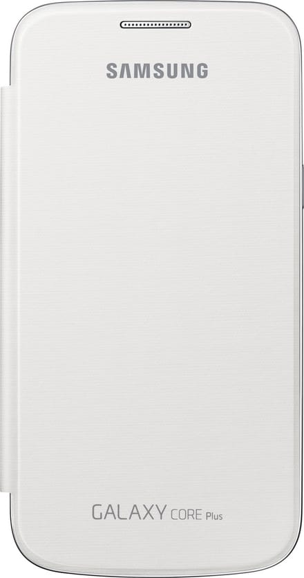 Samsung flip cover - wit - voor Samsung G3500 Galaxy Core Plus