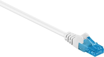 U/UTP CAT6a 10 Gigabit netwerkkabel / wit - LSZH - 2 meter