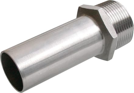 Bonfix Pressfitting RVS 316L Insteekkoppeling 3/4 x �22 - conische buitendraad (R) x insteek