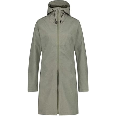agu SEQ Regenjas Dames Waterdicht - Olijf Groen - Waterkolom 5.000 mm - Om te ritsen tot poncho - Ventilatiepaneel op de rug