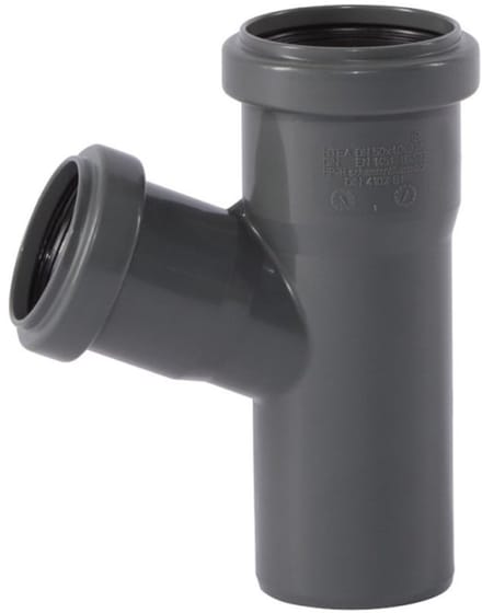 HTsafeEA Afvoertak DN 50/40 67 Graden