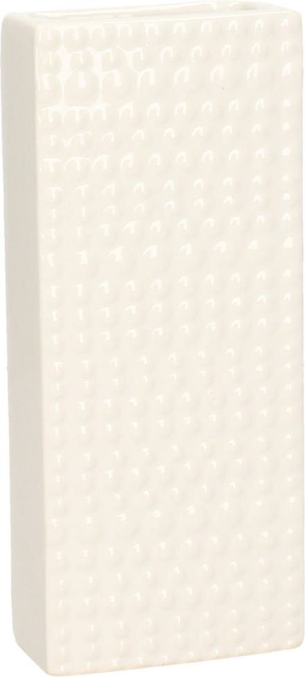 Gerimport Waterverdamper - creme wit - keramiek - 400 ml - radiatorbak luchtbevochtiger - 7,4 x 17,7 cm