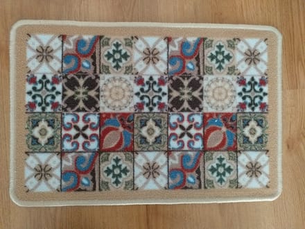 FOTAPIJT - Badmat - Bedrukte deurmat - Binnen - Termo Antislip - 50x80 cm - 5 mm - Wasbaar - Polyamide