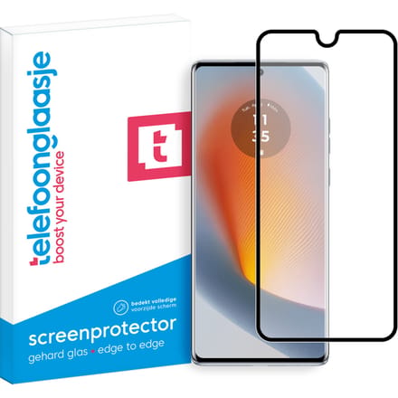 Motorola Edge 50 Fusion screenprotector Edge to Edge