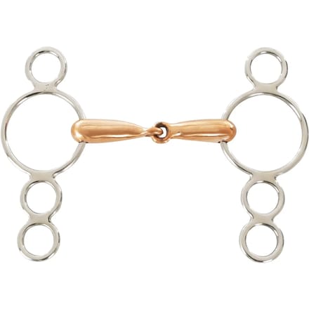 Mors pessoa met 4 ringen voor pony Umbria Equitazione