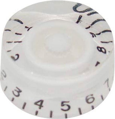 Boston KW-110 Snelheidsknop Transparant Wit