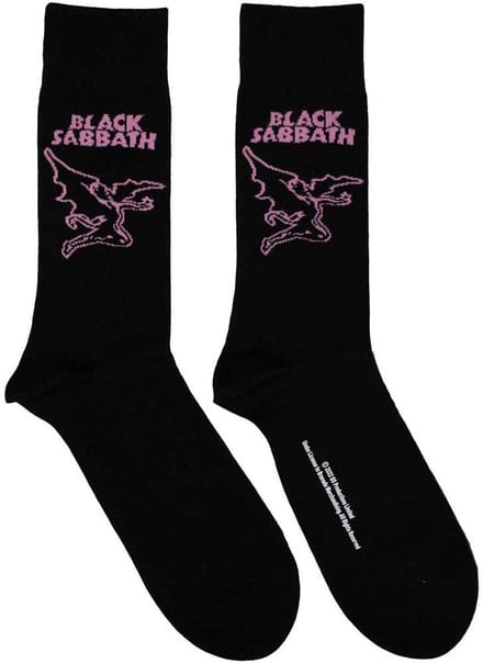 Black Sabbath - Master Of The Universe Enkelsokken - Zwart