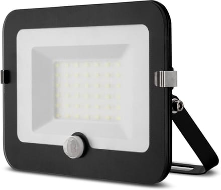 Krachtige Led Buitenlamp met Bewegingsmelder | IP44 Waterdicht | 30W Daglicht
