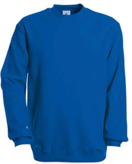 B&C Crew Neck Sweatshirt Set In CGSET - Royal Blue - 3XL