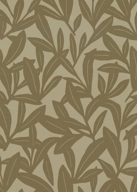 Erismann Vinylbehang 10521-24 - La Terasse - Botanisch Beige - 53cm x 10.05m