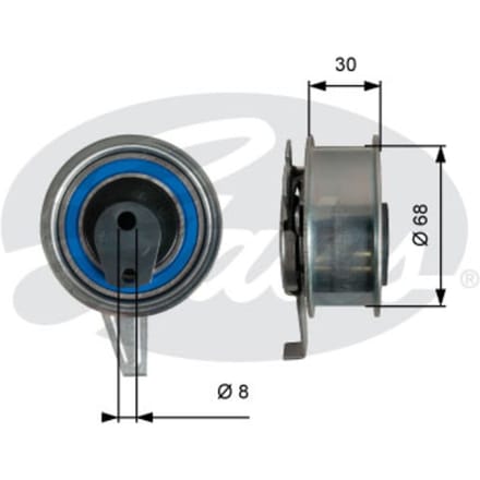 Spanpoelie, PowerGrip distributieriem GATES T43245