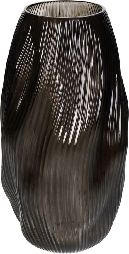 HD Collection Vaas Fred - Glas - Bruin - 17x33x17 cm (BxHxD)
