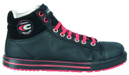 Cofra Hoge Veiligheidsschoen Steal S3 - Zwart/Rood - 41