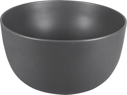 Waskom Differnz Tulip 40cm Keramiek Mat Donker Grijs