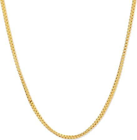 MIASOPHIA 4-MS22114 Stalen ketting - 45cm- Goudkleurige plating
