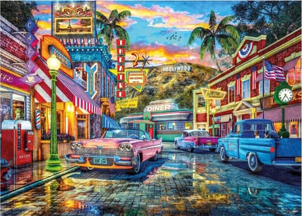 Jumbo Puzzel 1950's Hollywood 1000 stukjes