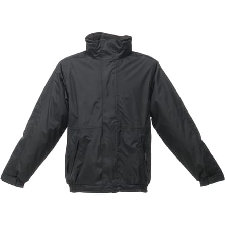 Regatta Heren Dover Waterdicht Windproof Jasje (Zwart/Ash)