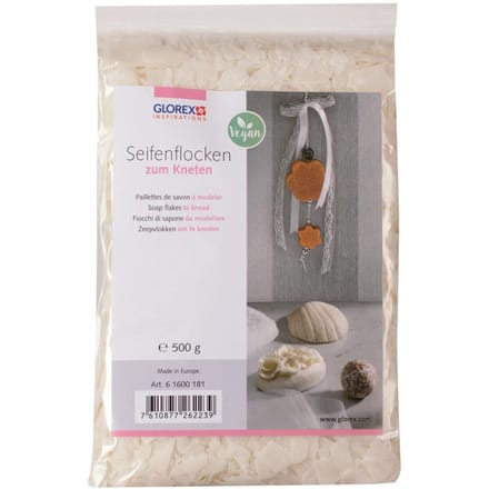 Zeepvlokken om te kneden, wit - 500 g